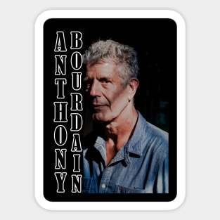 anthony bourdain Sticker